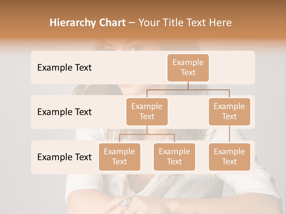 Tanned Person Girl PowerPoint Template