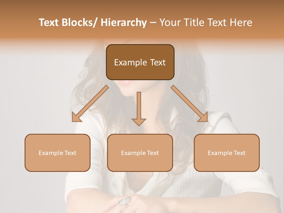 Tanned Person Girl PowerPoint Template