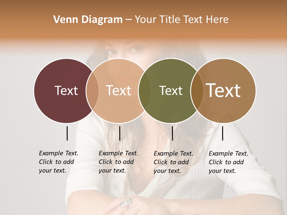 Tanned Person Girl PowerPoint Template