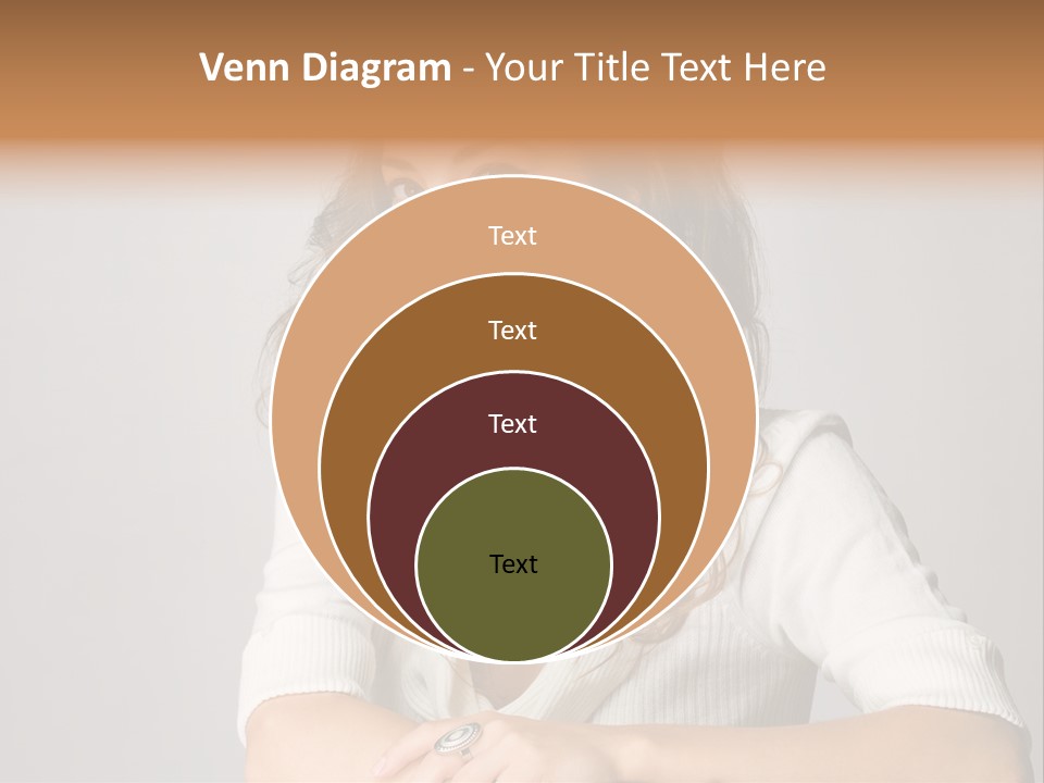 Tanned Person Girl PowerPoint Template