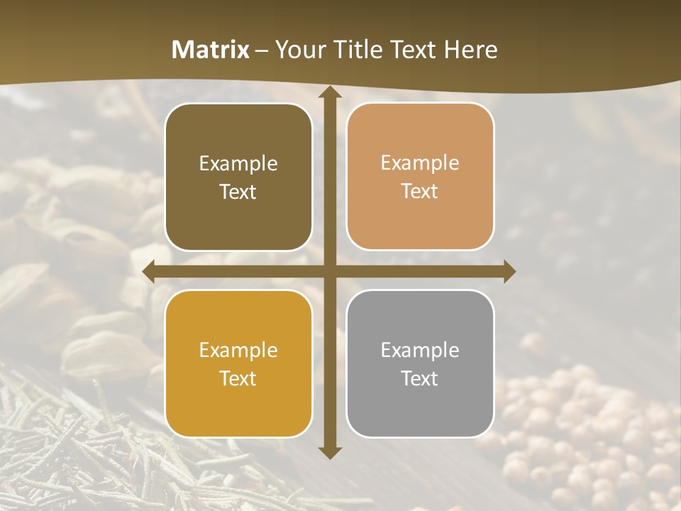 Gourmet Spices Chilli PowerPoint Template