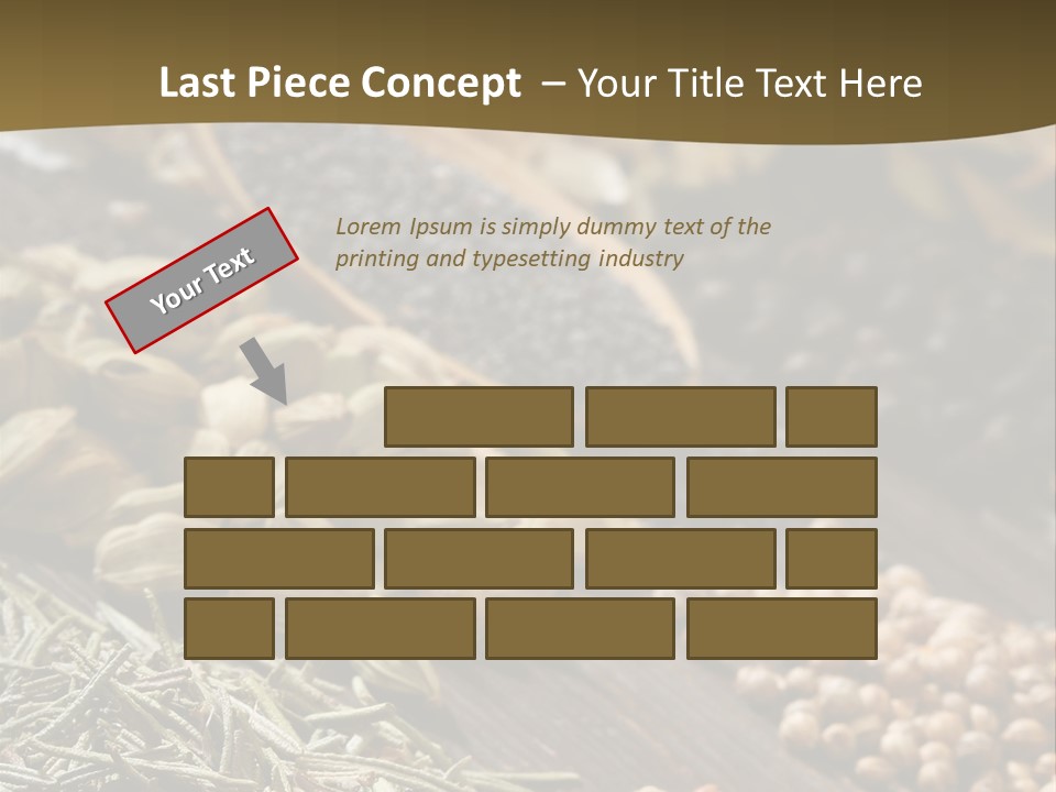 Gourmet Spices Chilli PowerPoint Template