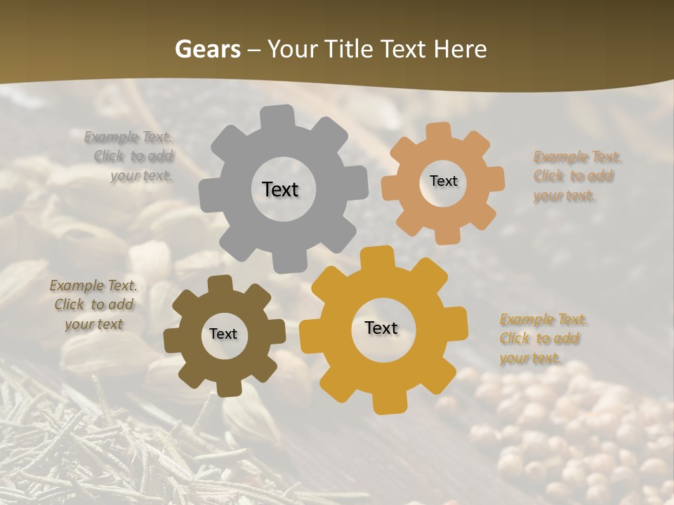 Gourmet Spices Chilli PowerPoint Template