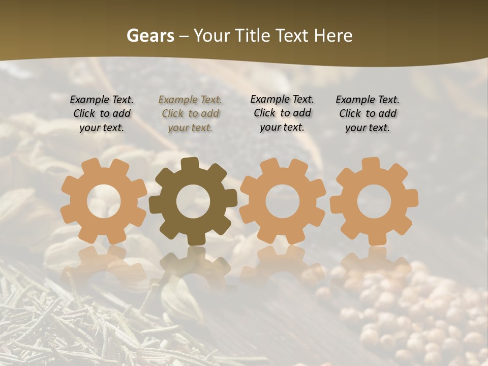 Gourmet Spices Chilli PowerPoint Template