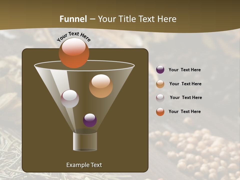 Gourmet Spices Chilli PowerPoint Template