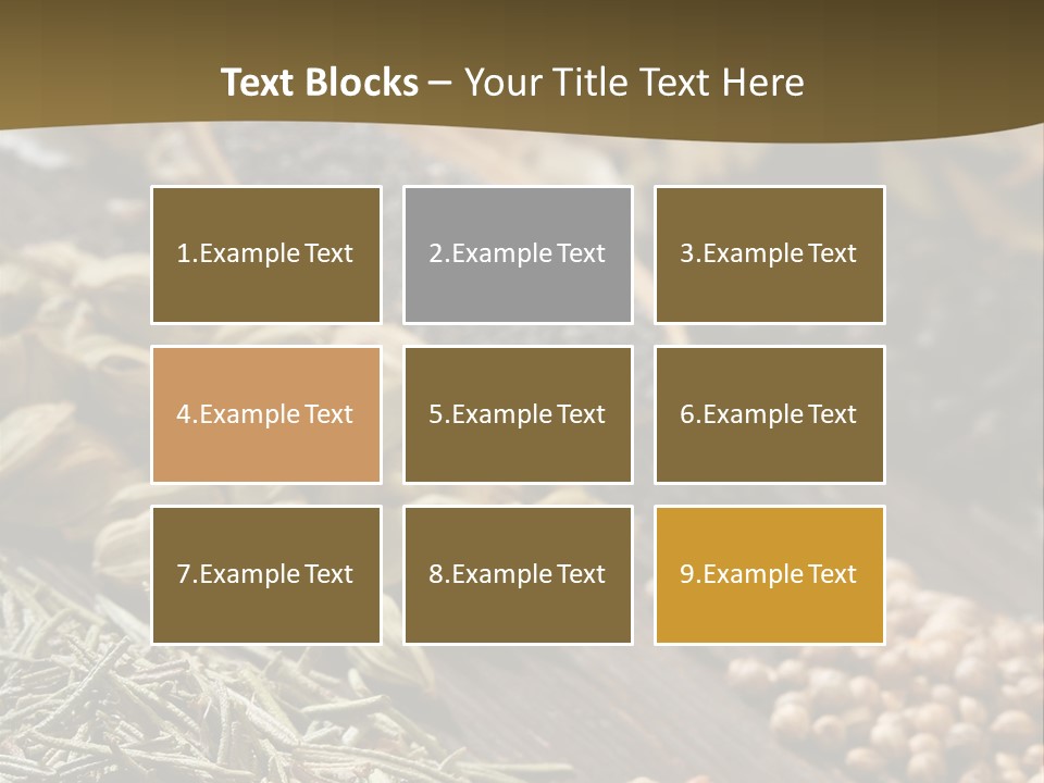 Gourmet Spices Chilli PowerPoint Template