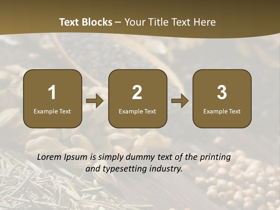 Gourmet Spices Chilli PowerPoint Template