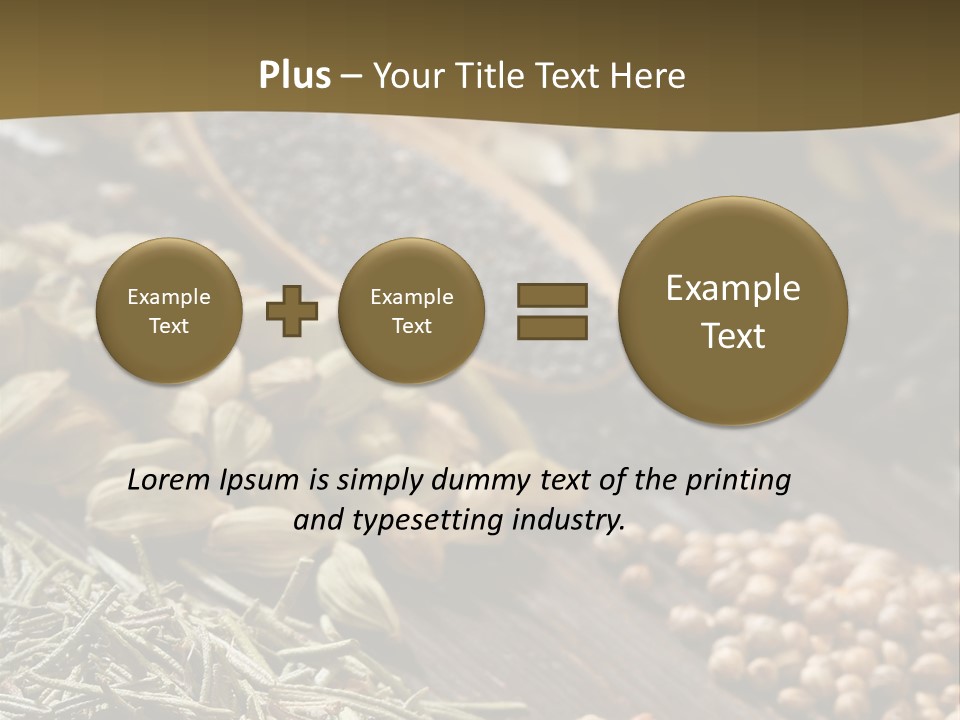 Gourmet Spices Chilli PowerPoint Template