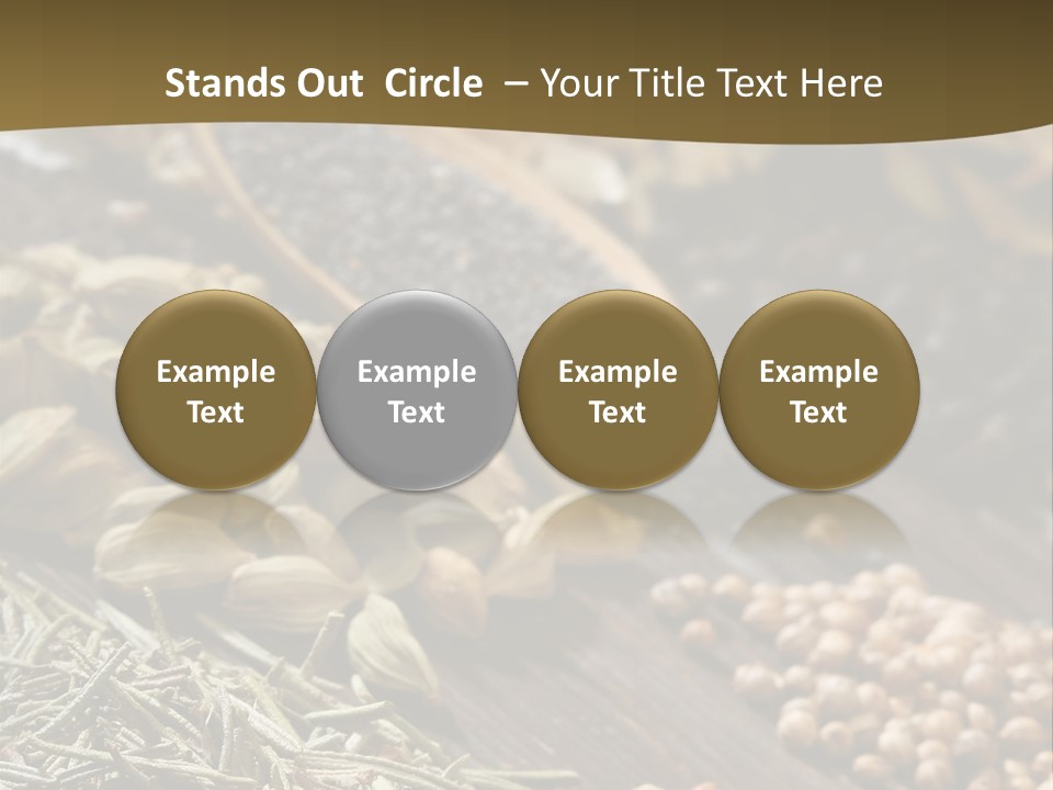 Gourmet Spices Chilli PowerPoint Template