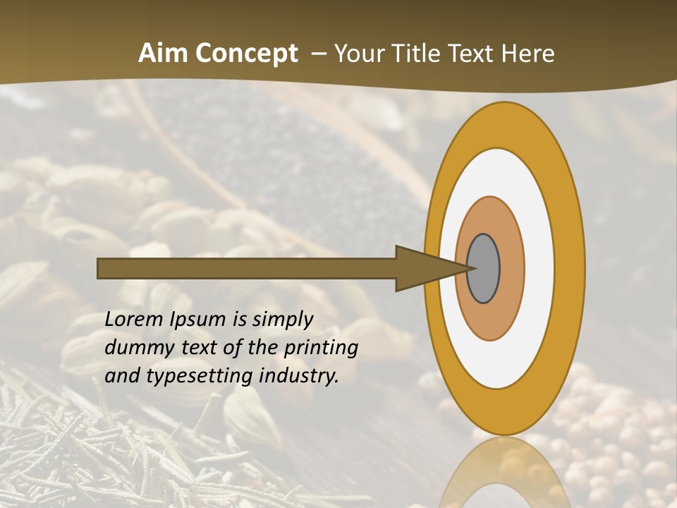 Gourmet Spices Chilli PowerPoint Template