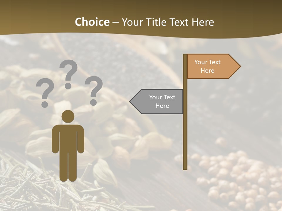 Gourmet Spices Chilli PowerPoint Template