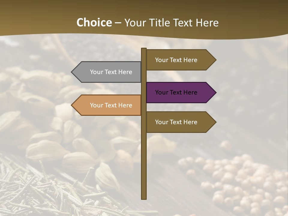 Gourmet Spices Chilli PowerPoint Template
