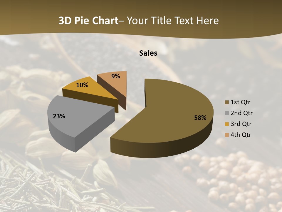 Gourmet Spices Chilli PowerPoint Template