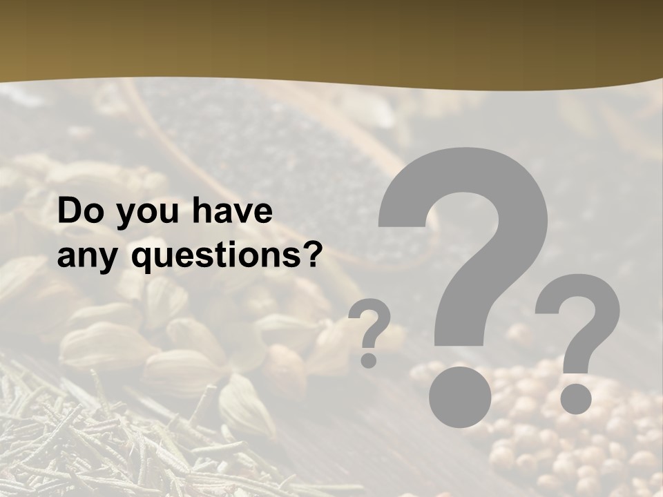 Gourmet Spices Chilli PowerPoint Template