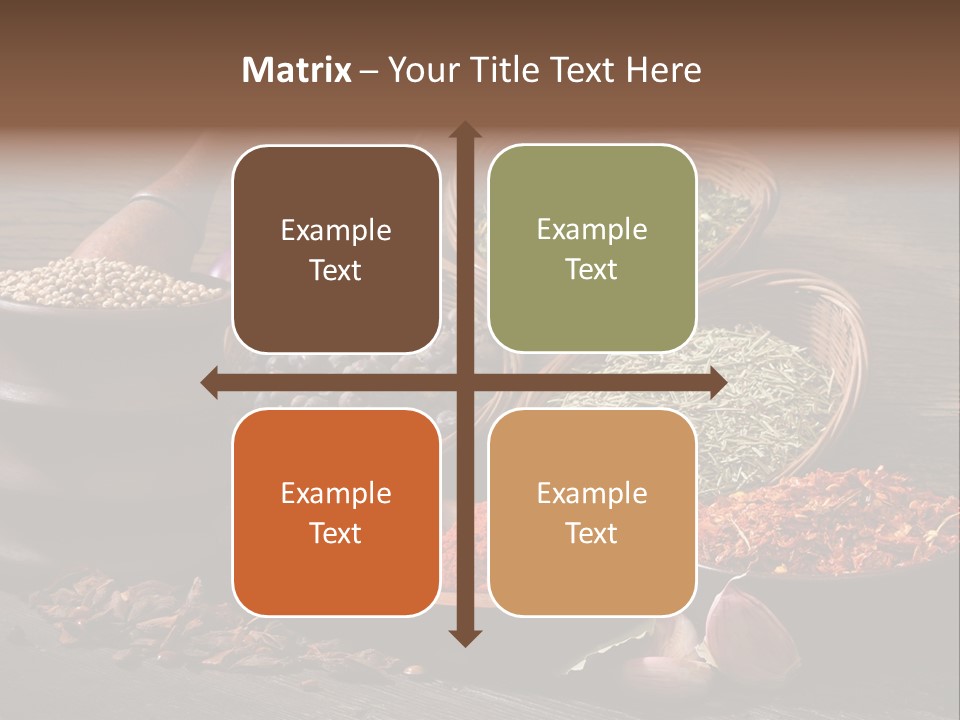 Chef Gourmet Juniper PowerPoint Template