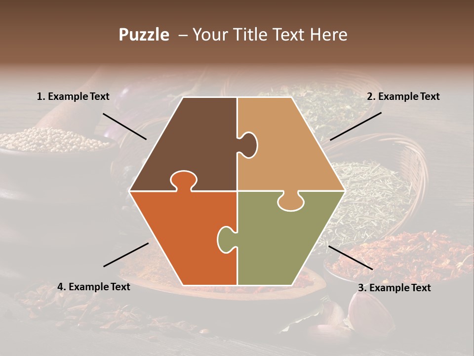 Chef Gourmet Juniper PowerPoint Template