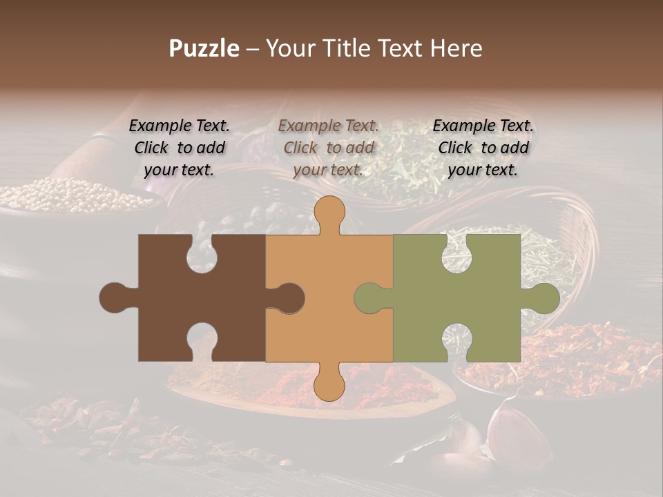 Chef Gourmet Juniper PowerPoint Template