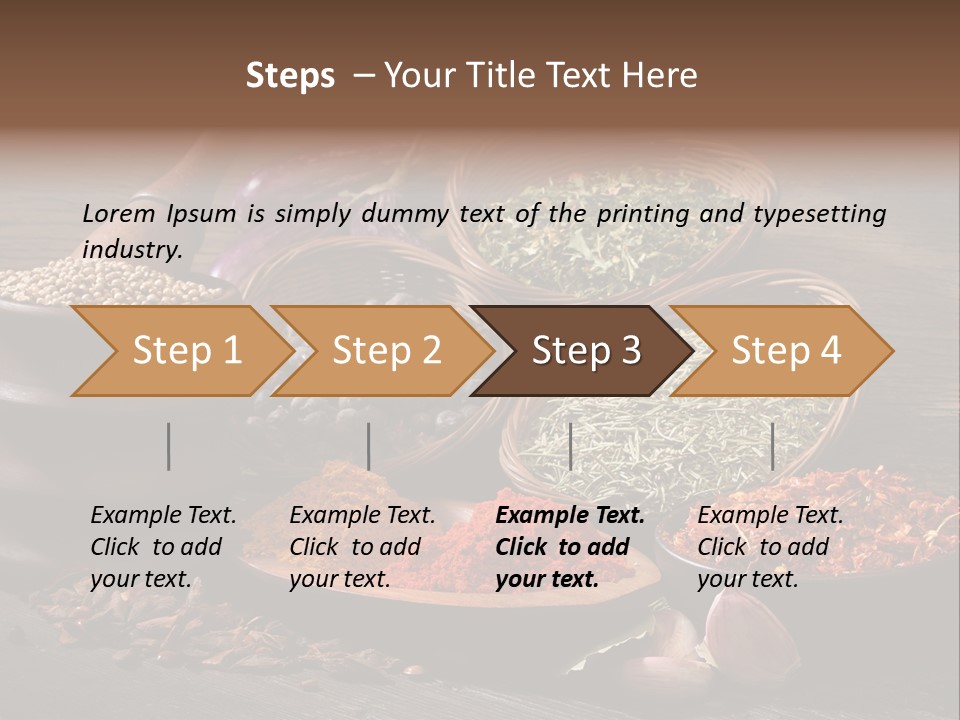 Chef Gourmet Juniper PowerPoint Template