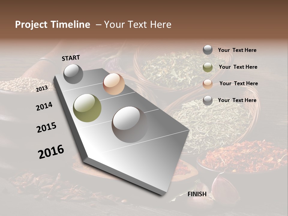 Chef Gourmet Juniper PowerPoint Template