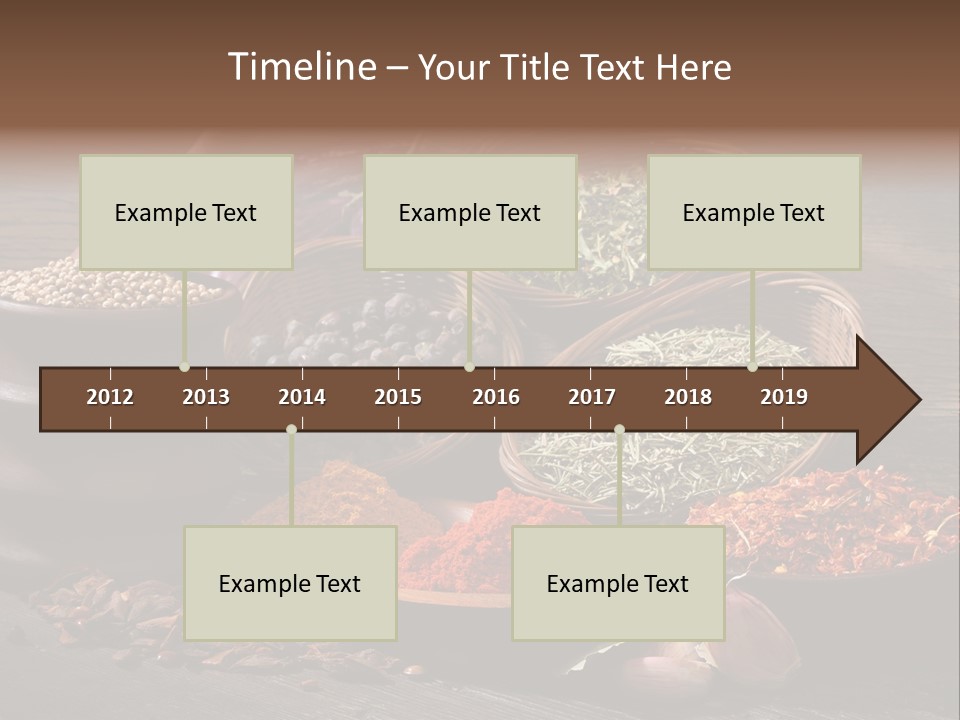 Chef Gourmet Juniper PowerPoint Template
