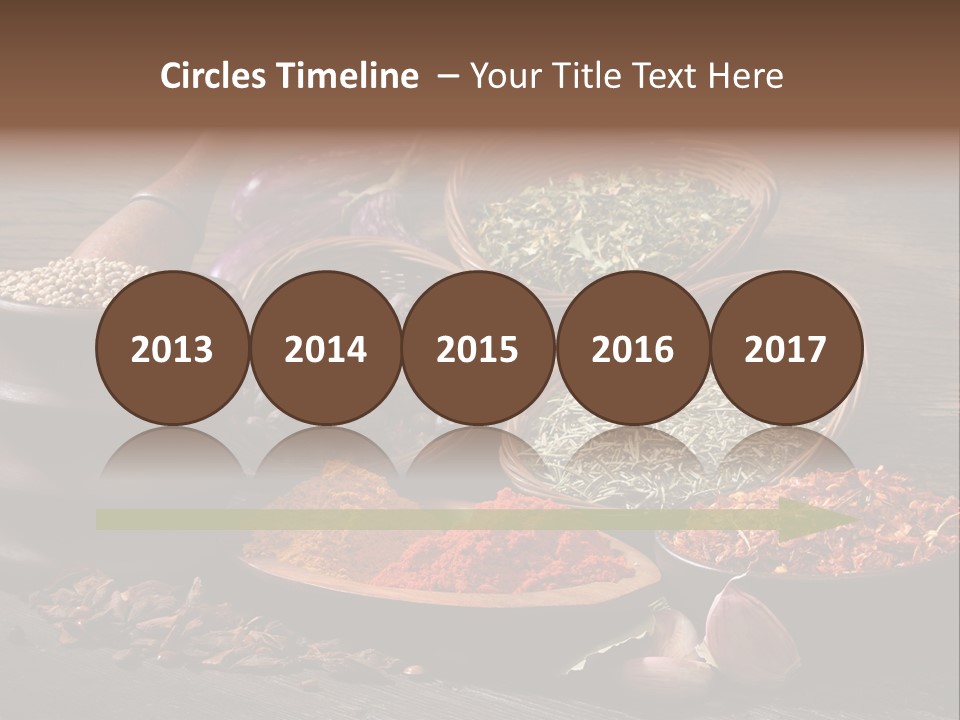 Chef Gourmet Juniper PowerPoint Template