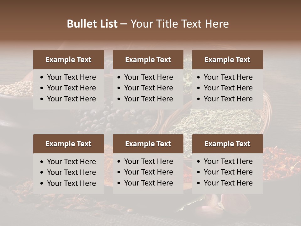 Chef Gourmet Juniper PowerPoint Template