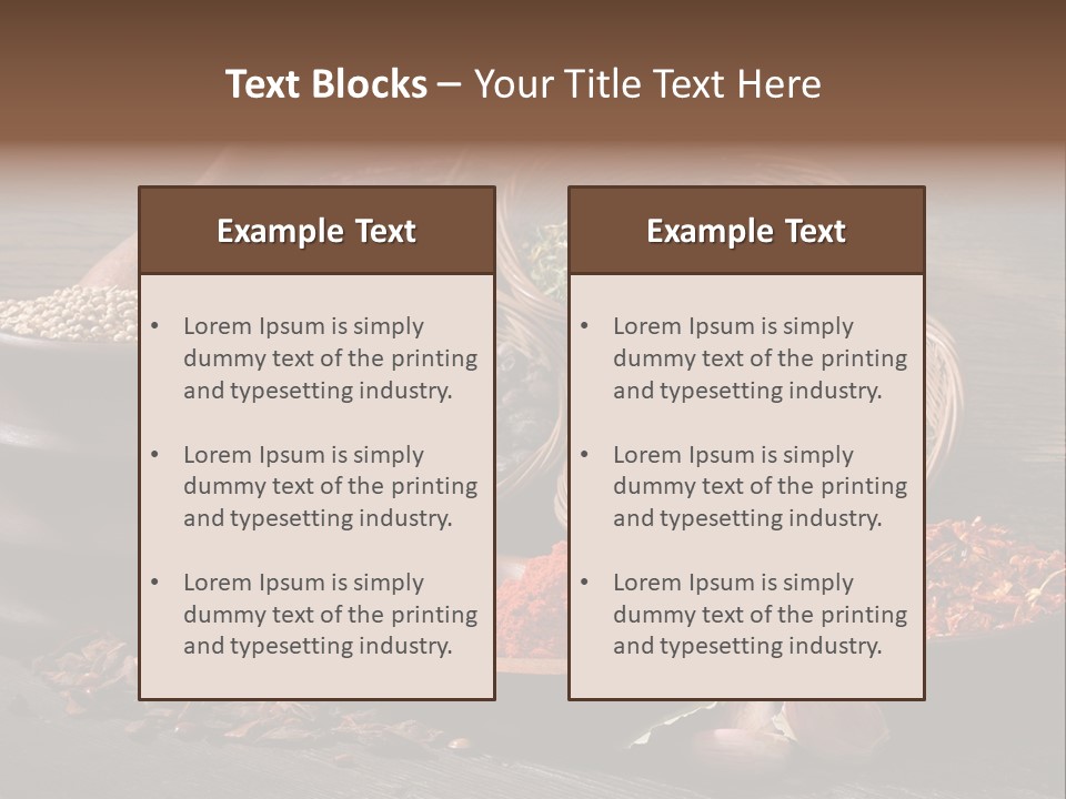 Chef Gourmet Juniper PowerPoint Template