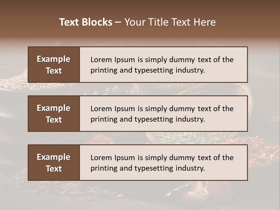 Chef Gourmet Juniper PowerPoint Template