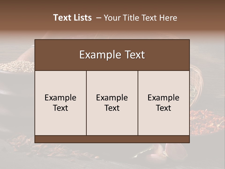 Chef Gourmet Juniper PowerPoint Template