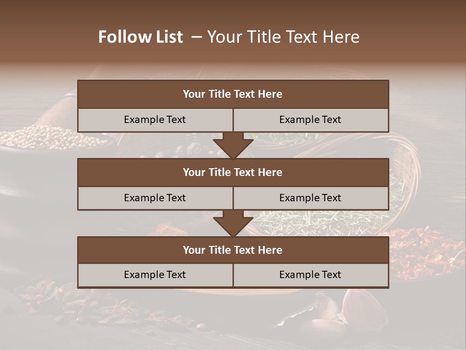 Chef Gourmet Juniper PowerPoint Template