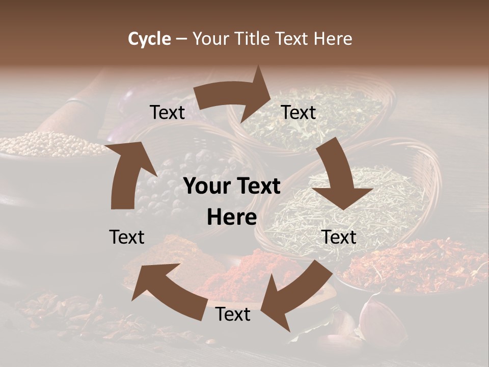 Chef Gourmet Juniper PowerPoint Template