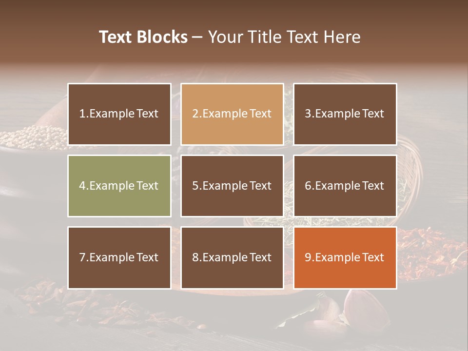 Chef Gourmet Juniper PowerPoint Template