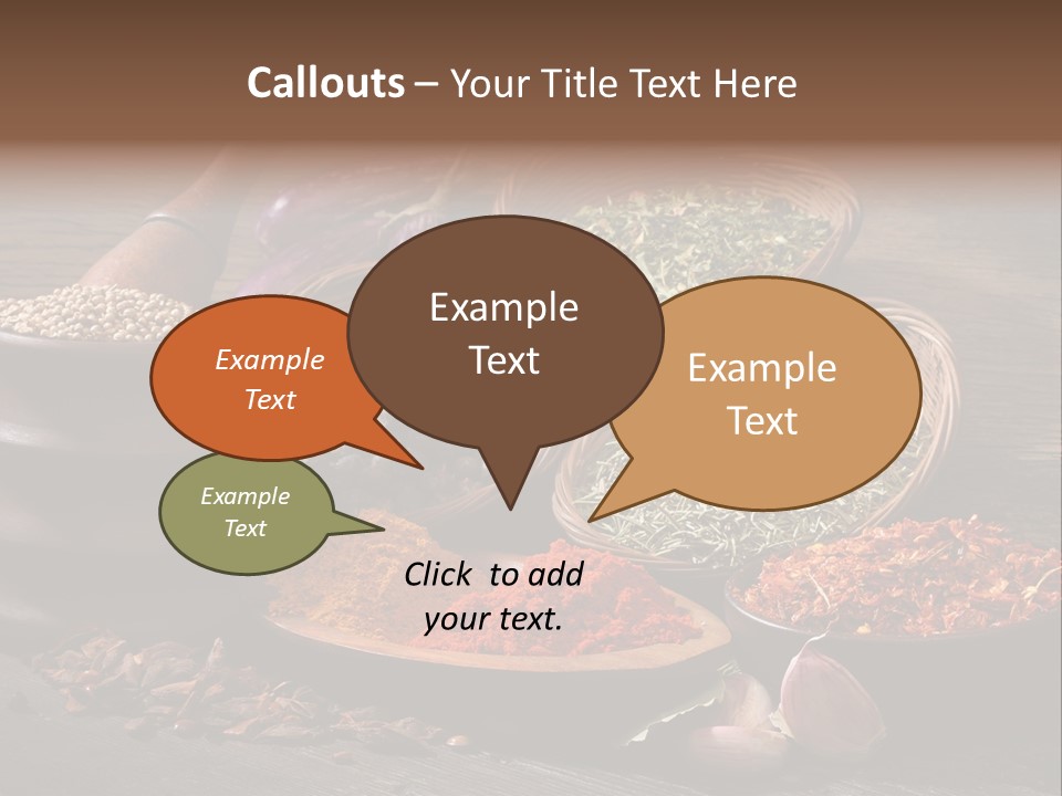 Chef Gourmet Juniper PowerPoint Template