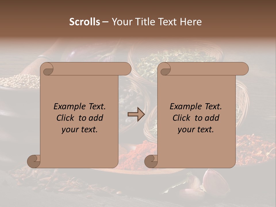 Chef Gourmet Juniper PowerPoint Template