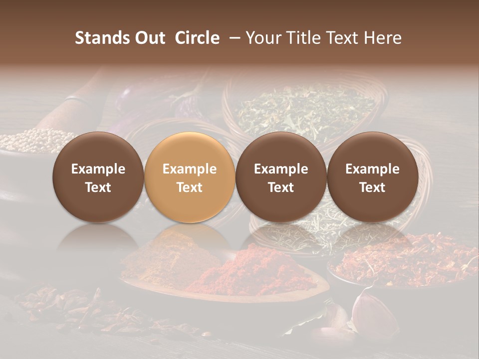 Chef Gourmet Juniper PowerPoint Template