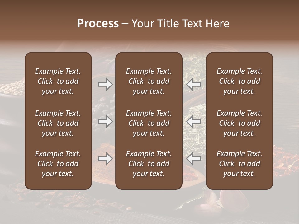 Chef Gourmet Juniper PowerPoint Template