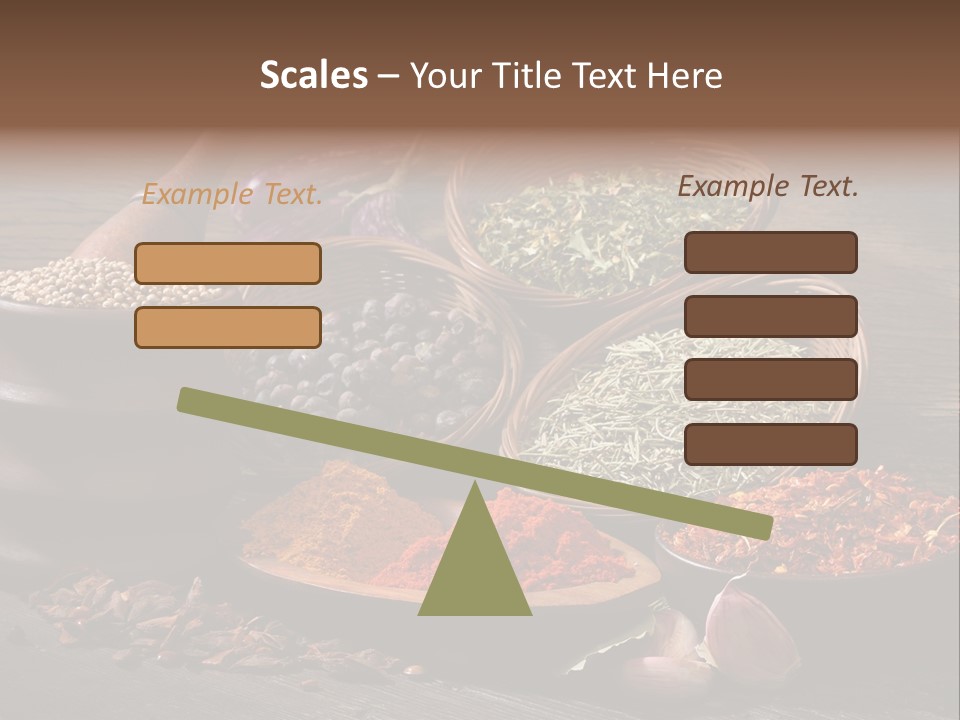 Chef Gourmet Juniper PowerPoint Template