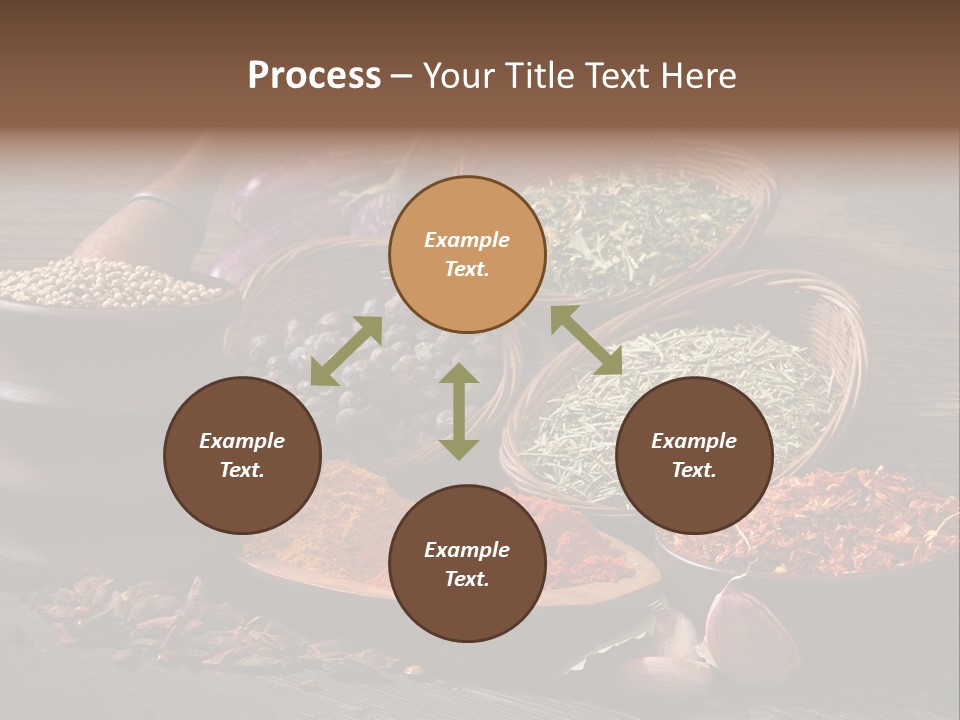 Chef Gourmet Juniper PowerPoint Template