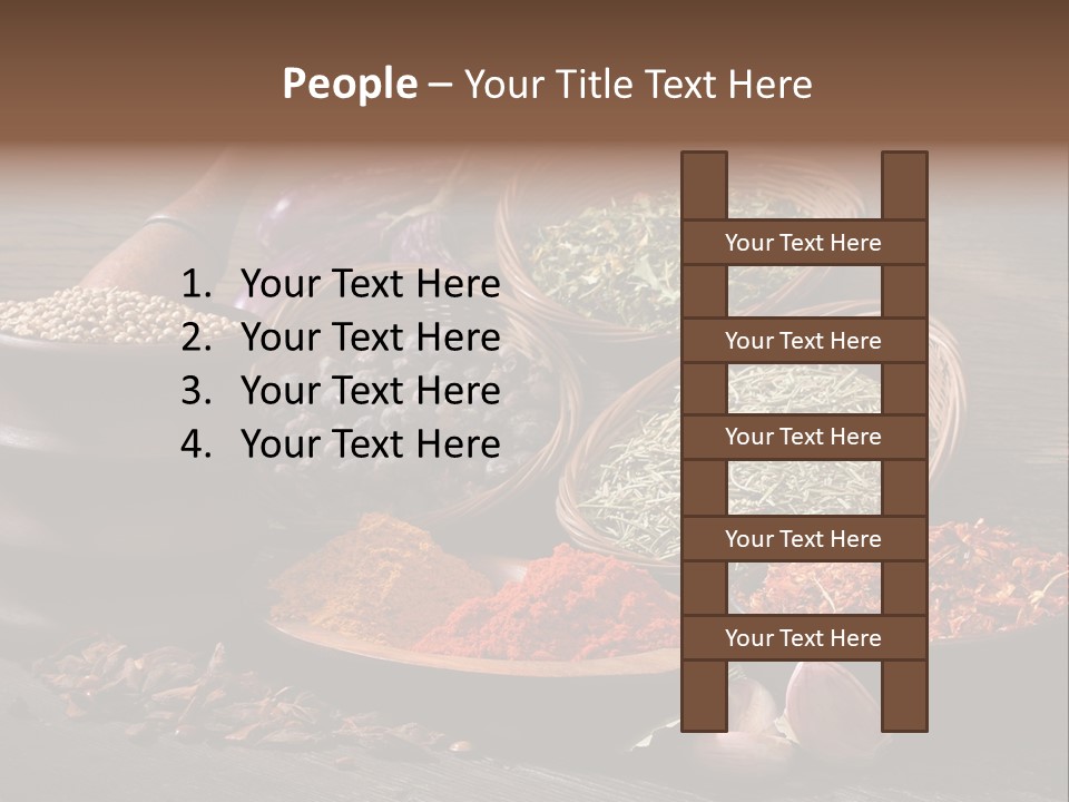 Chef Gourmet Juniper PowerPoint Template