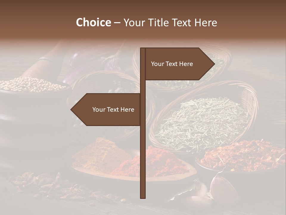 Chef Gourmet Juniper PowerPoint Template