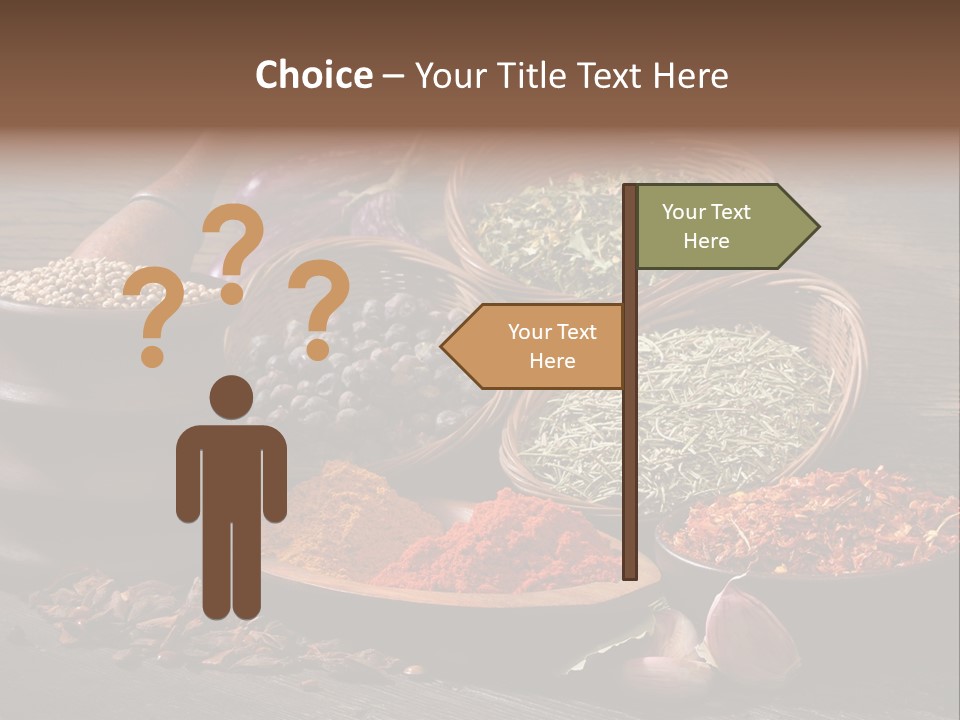 Chef Gourmet Juniper PowerPoint Template