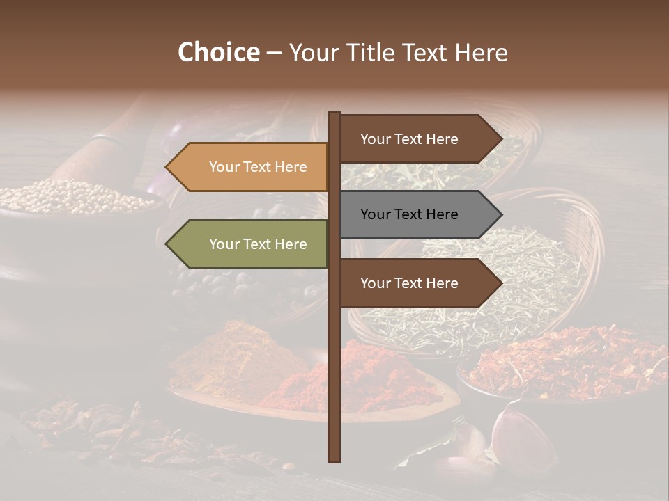 Chef Gourmet Juniper PowerPoint Template