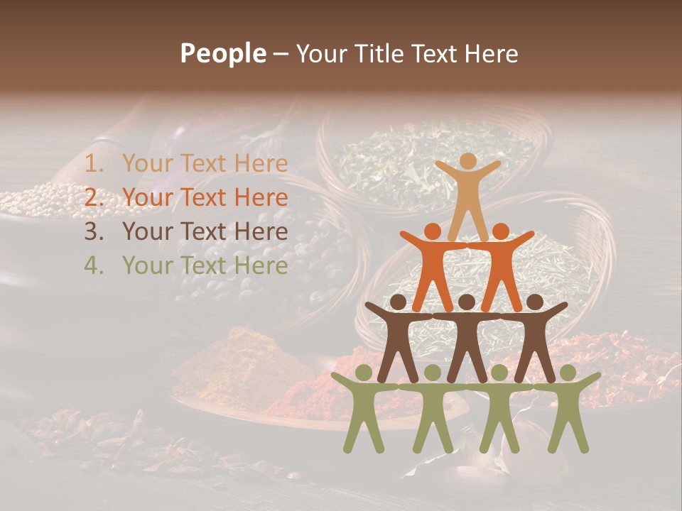 Chef Gourmet Juniper PowerPoint Template