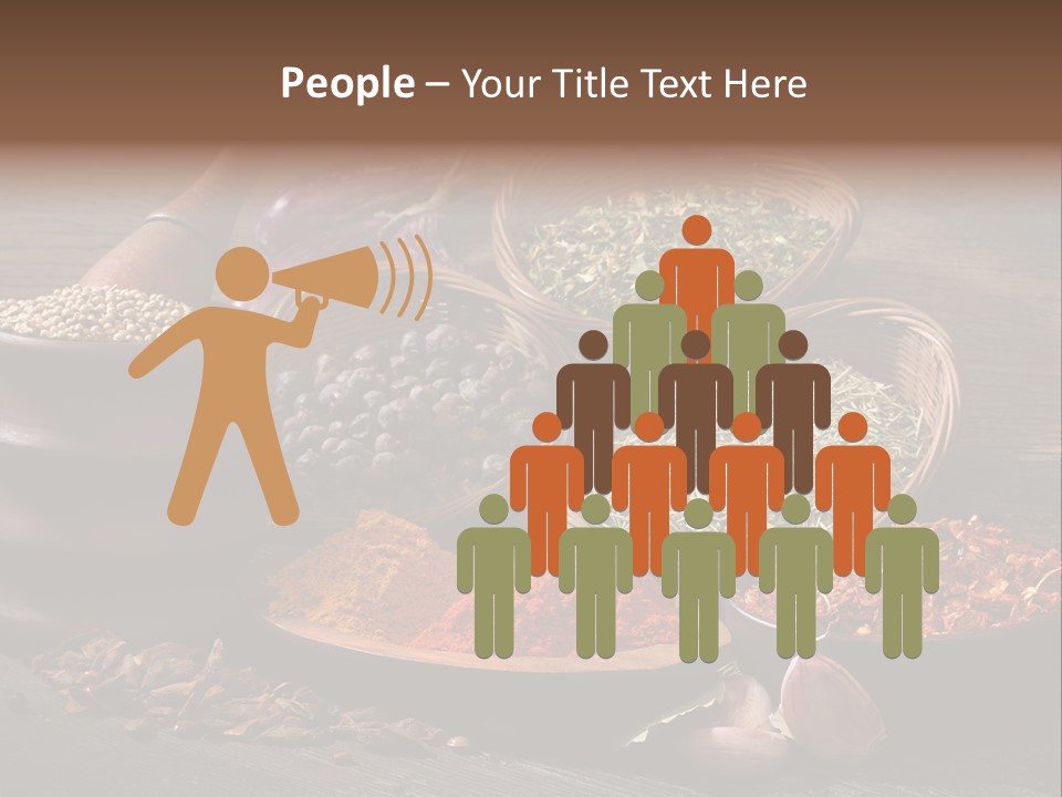 Chef Gourmet Juniper PowerPoint Template