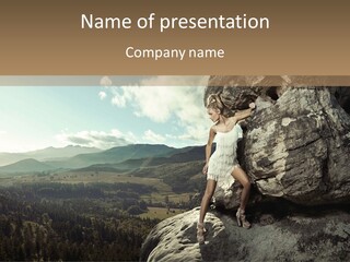 Beautiful Fashion Mars PowerPoint Template