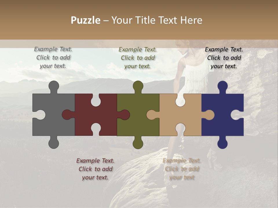 Beautiful Fashion Mars PowerPoint Template