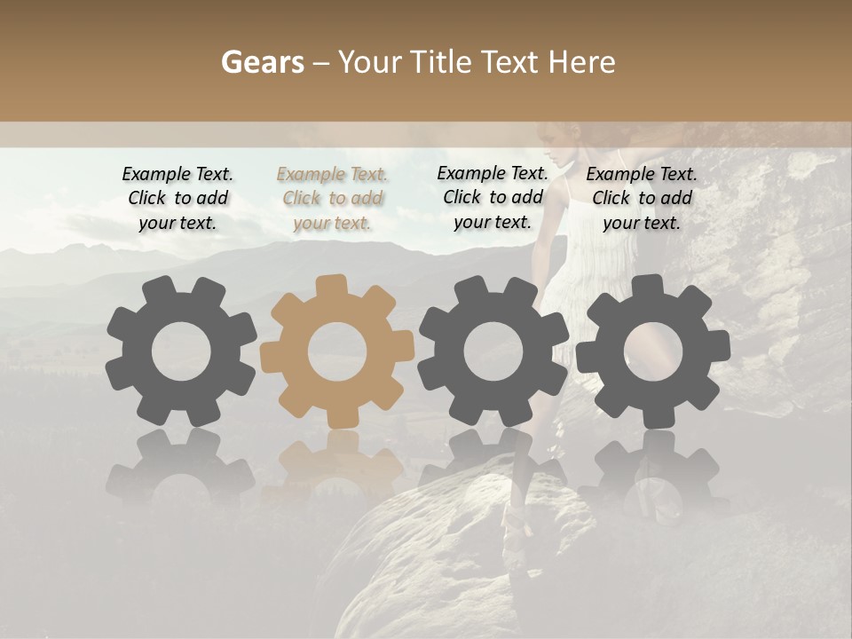 Beautiful Fashion Mars PowerPoint Template