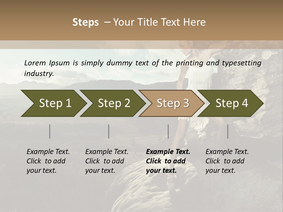Beautiful Fashion Mars PowerPoint Template