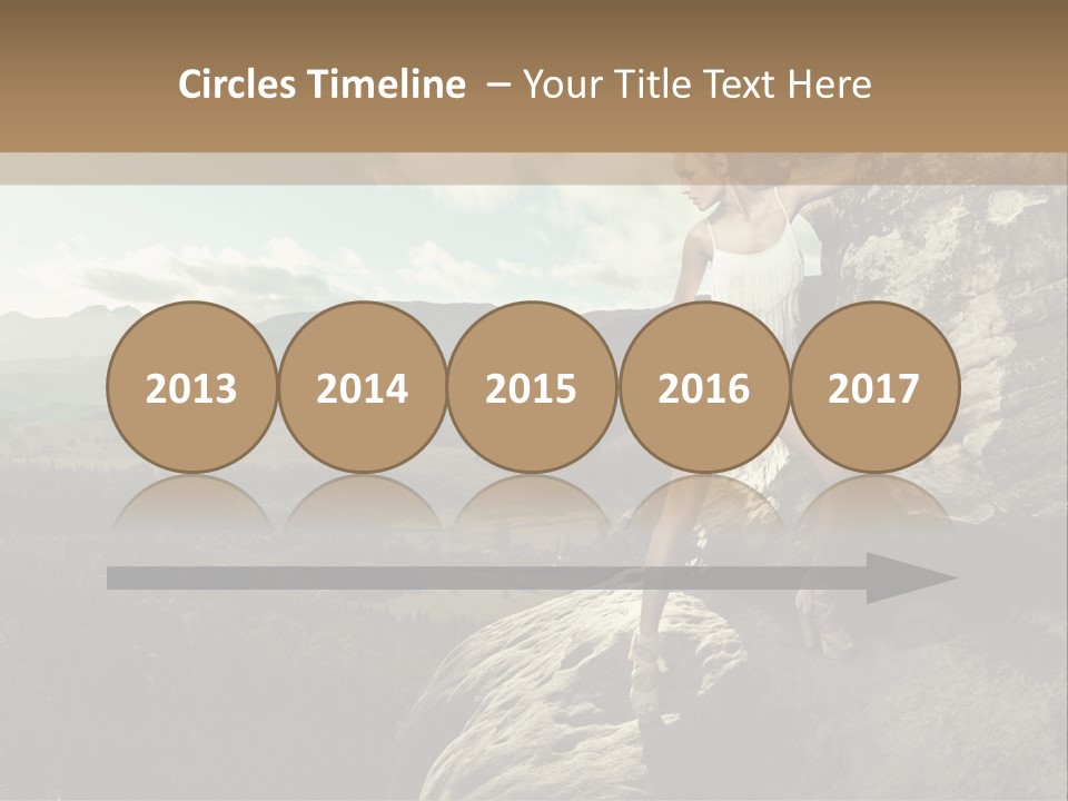 Beautiful Fashion Mars PowerPoint Template