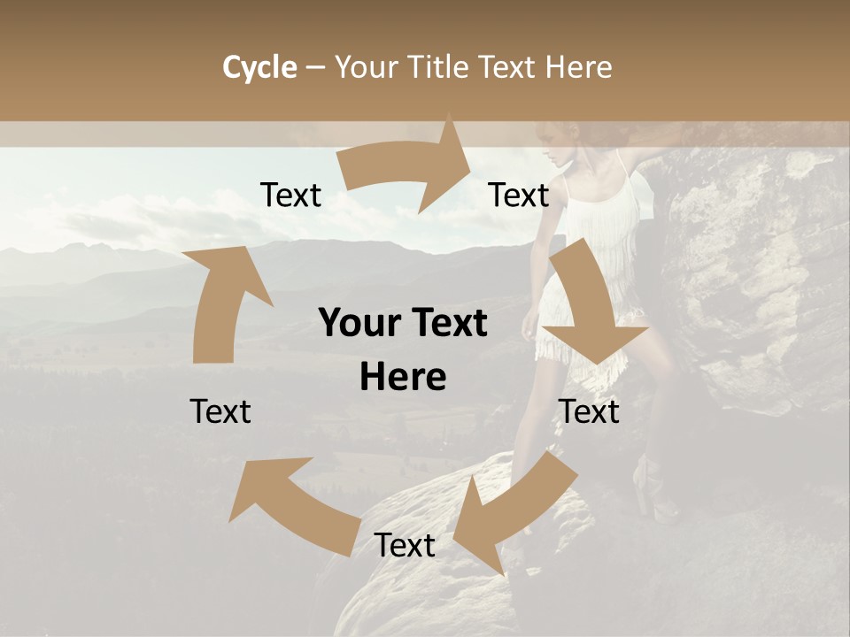 Beautiful Fashion Mars PowerPoint Template